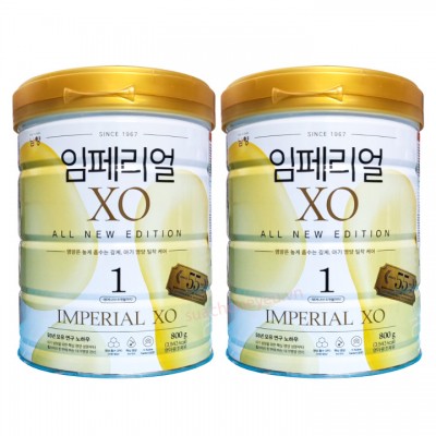 Combo 2 lon Sữa XO số 1 nội địa Hàn Quốc lon 800g cho trẻ 0-6 tháng tuổi