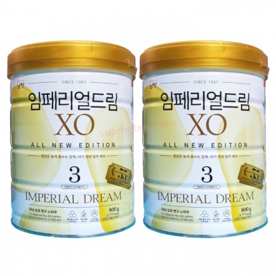 Combo 2 lon Sữa XO số 3 nội địa Hàn Quốc lon 800g cho trẻ 12-24 tháng tuổi Combo 2 lon Sữa XO số 3 nội địa Hàn Quốc lon 800g cho trẻ 12-24 tháng tuổi