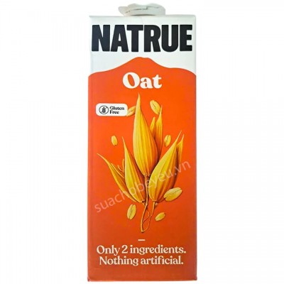 Thùng Sữa Yến mạch nguyên chất Natrue Oat drink hộp 1 Lít