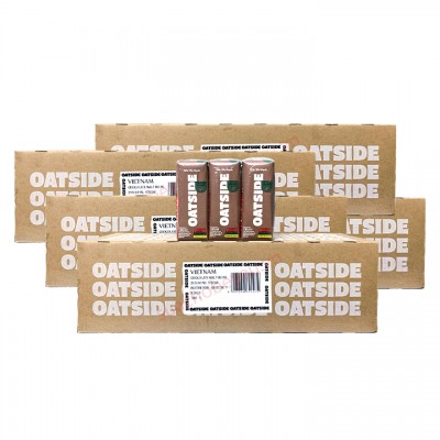 Combo 5 thùng Sữa yến mạch Oatside Chocolate hộp 180ml
