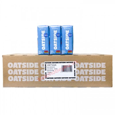 Sữa yến mạch Oatside đậm đà hộp 180ml (có đường)