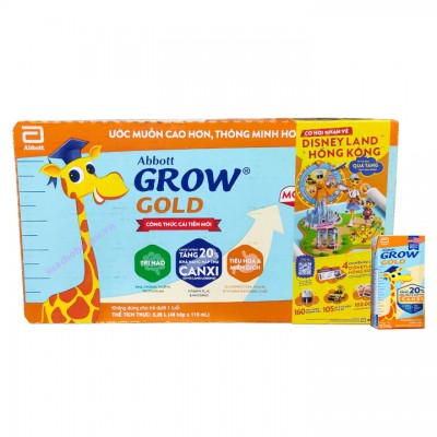 Sữa hươu nước Abbott Grow hộp 110ml, từ 1 tuổi Sữa hươu nước Abbott Grow hộp 110ml, từ 1 tuổi
