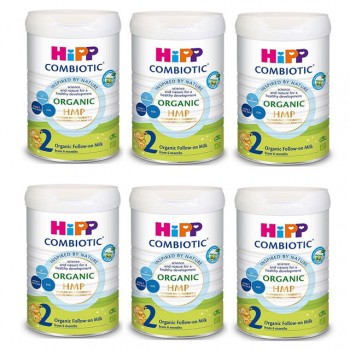 Thùng sữa Hipp Combiotic số 2 800g cho trẻ 6-12 tháng tuổi
