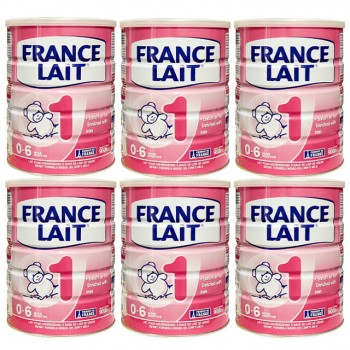 Thùng Sữa France Lait số 1 lon 900g cho trẻ 0-6 tháng tuổi