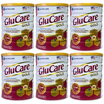 Thùng Sữa GluCare Gold cho người tiểu đường 6 hộp 850g