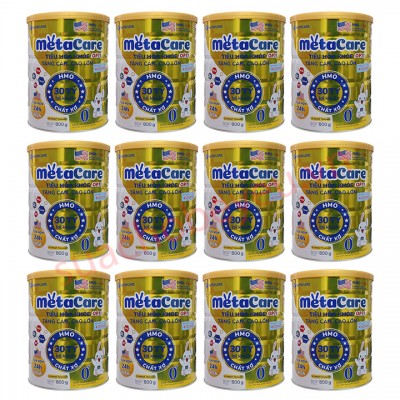 Thùng sữa MetaCare Opti 0+ lon 800g cho trẻ 0-1 tuổi Thùng sữa MetaCare Opti 0+ lon 800g cho trẻ 0-1 tuổi