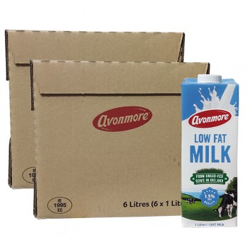 Combo 2 thùng Sữa tươi ít béo Avonmore Ireland hộp 1 Lít