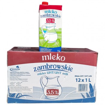 Sữa tươi nguyên kem Mleko Zambrowskie hộp 1 Lít