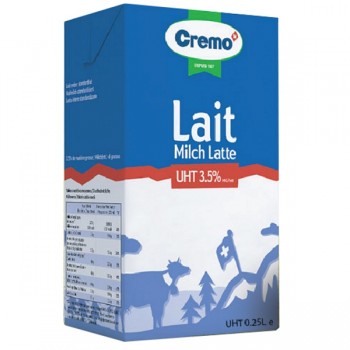 Sữa tươi Organic nguyên kem Cremo 18 hộp 250ml