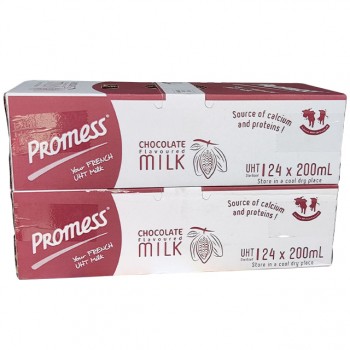 Combo 2 thùng sữa tươi Promess socola hộp 200ml