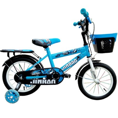 Xe đạp trẻ em Jinbao 16 Inch màu xanh cho bé trai trên 3 tuổi Xe đạp trẻ em Jinbao 16 Inch màu xanh cho bé trai trên 3 tuổi