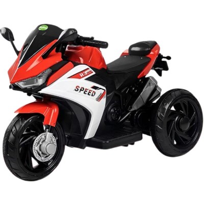 Xe máy điện R3 Speed màu đỏ cho trẻ em, Siêu mô tô phân khối lớn cho bé 2-5 tuổi