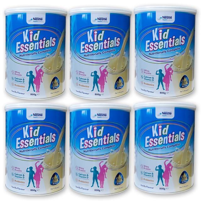 Thùng Sữa Kid Essentials Úc lon 800g cho trẻ 1-10 tuổi