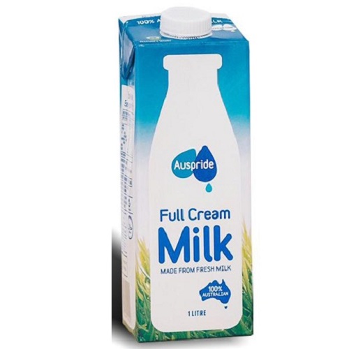 Combo 2 thùng sữa tươi nguyên kem Auspride Úc hộp 1L