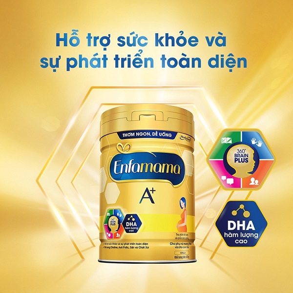 Sữa cho mẹ mang thai Enfamama Dinh Dưỡng Mead Johnson 