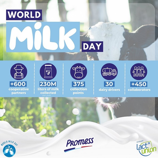 sữa tươi Promess nhập khẩu Pháp