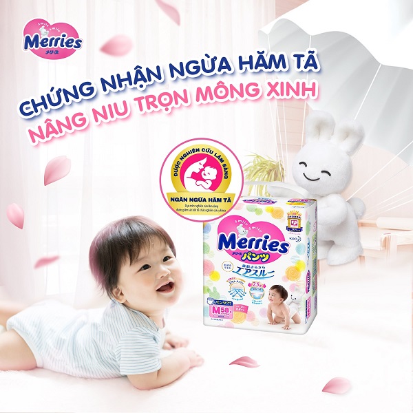 Tã Merries Nhật Bản