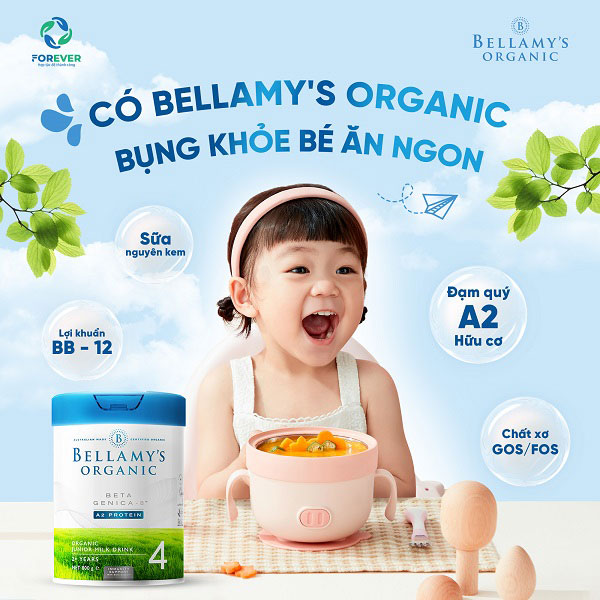 Sữa Bellamy's Organic đạm A2