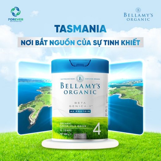 Sữa Bellamy's Organic đạm A2