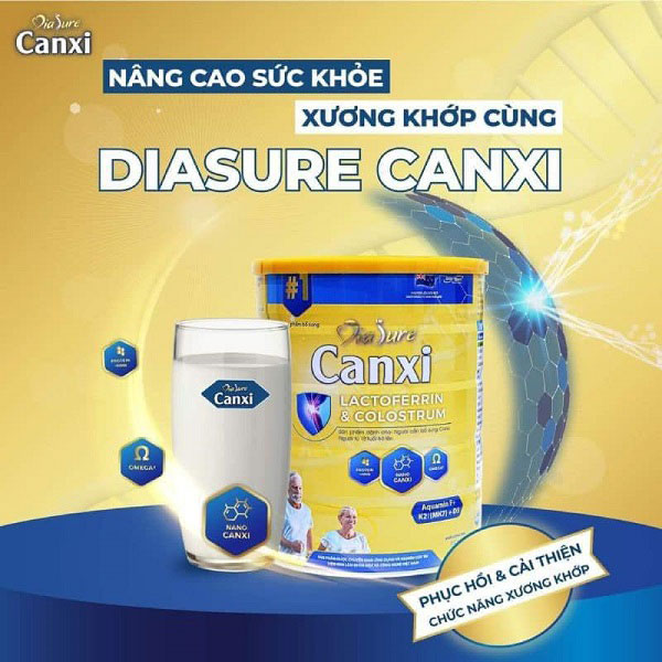 Sữa non Diasure Canxi cho xương khớp