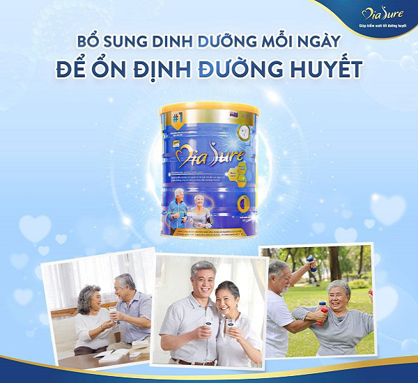 Sữa non Diasure dành cho người tiểu đường