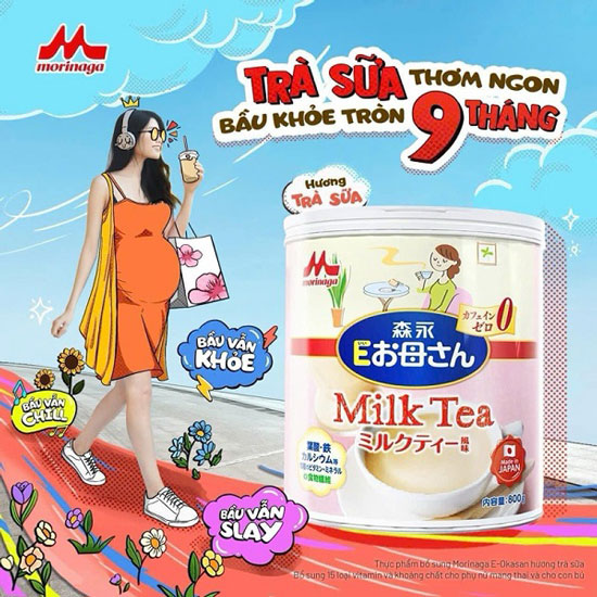 Sữa Mori Mama thương hiệu Morinaga Nhật Bản