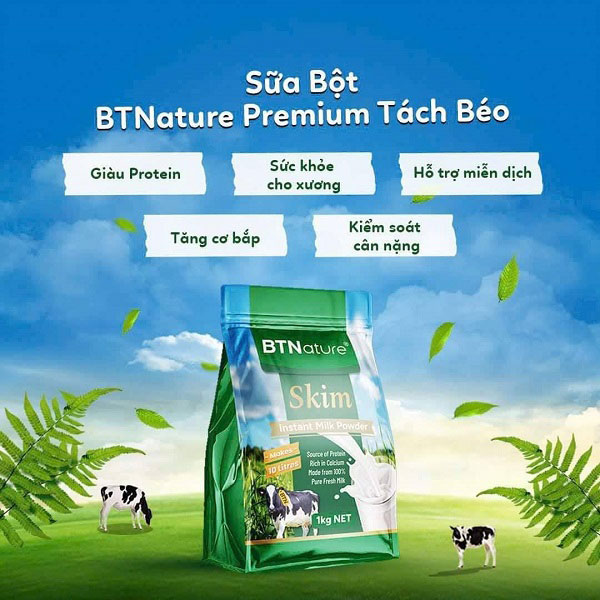 Sữa bột BTNature