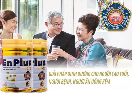 Sữa EnPlus Gold cho người lớn tuổi