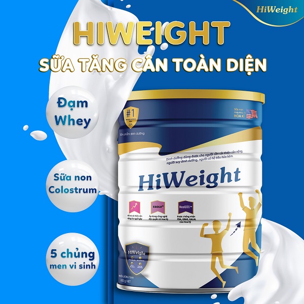 Sữa tăng cân HiWeight 