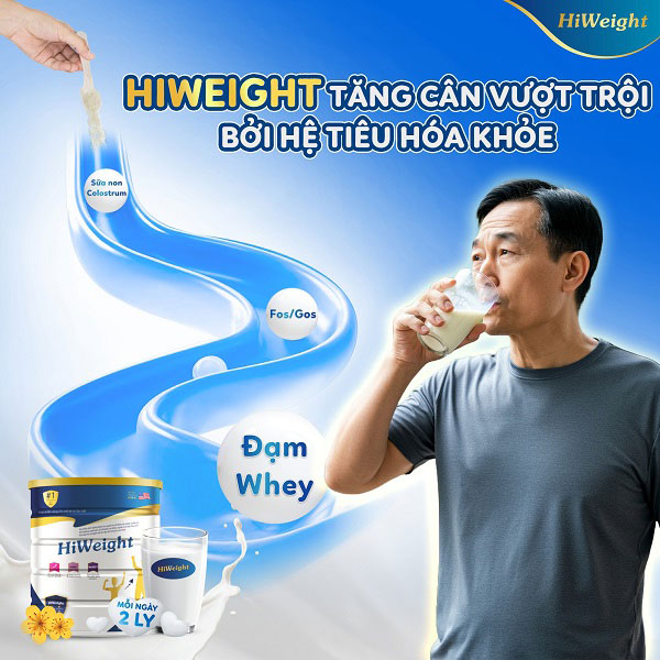 Sữa tăng cân HiWeight 