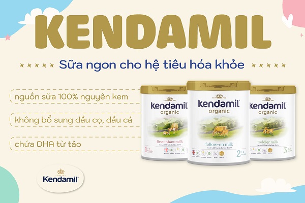 Sữa công thức Kendamil Organic nhâp khẩu Anh
