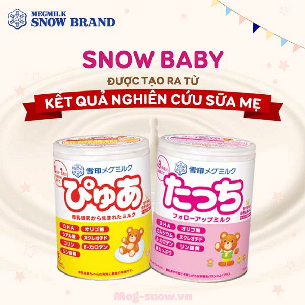 Sữa Snow Baby Nhật Bản