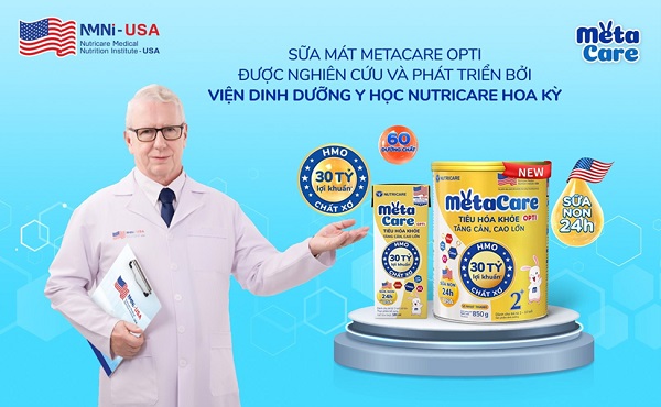 sữa cho bé metacare