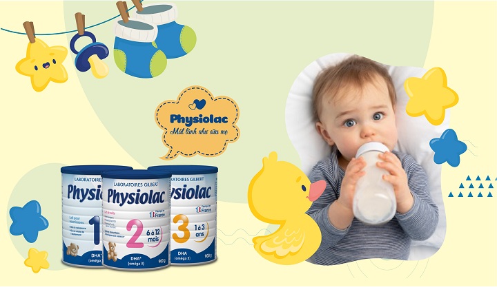sữa bột cho bé physiolac