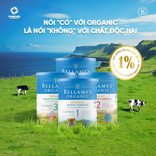 Sữa Bellamy's Organic Úc 
