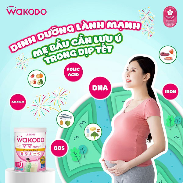 Sữa Wakodo Mom