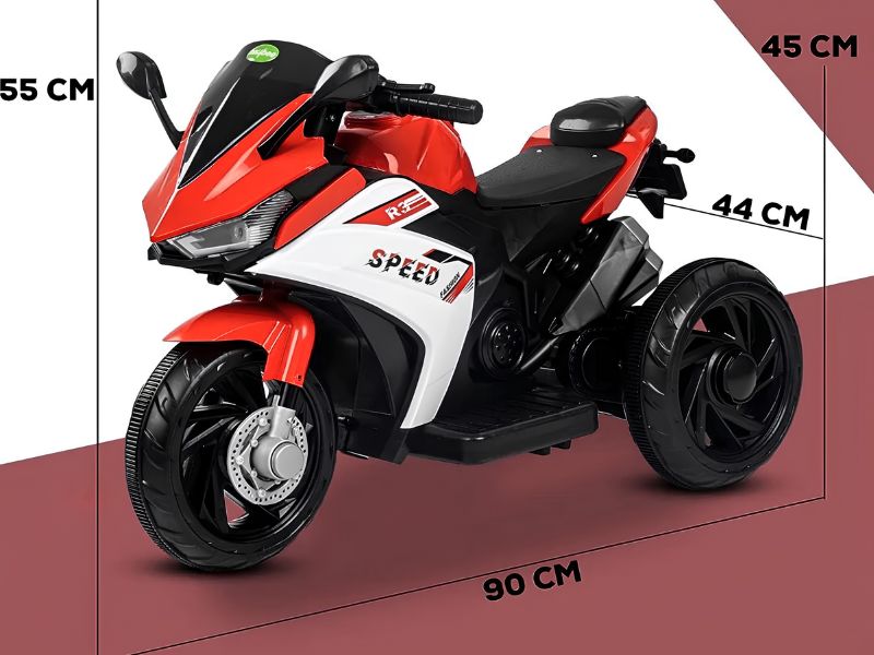 Xe máy điện cho trẻ em, Siêu mô tô phân khối lớn cho bé 2-5 tuổi