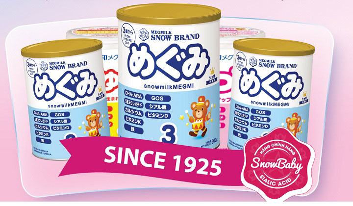 Chương trình khuyến mãi sữa Snow Baby nội địa Nhật Bản
