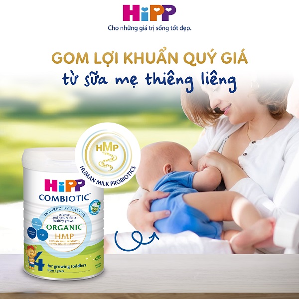 chương trình khuyến mãi sữa hipp combiotic Đức