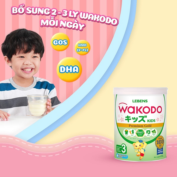 chương trình khuyến mãi sữa wakodo nhật bản