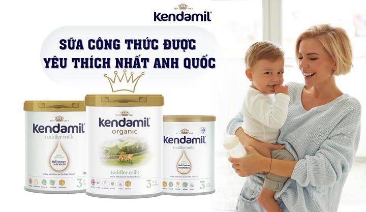 chương trình khuyến mãi sữa kendamil organic anh