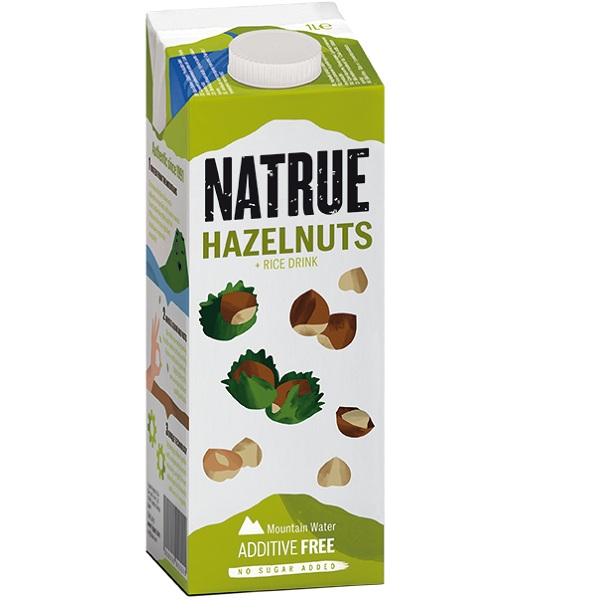 Sữa hạt dẻ và gạo natrue hazenuts rice hộp 1L 