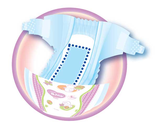 Miếng lót Bobby Newborn 2, 60 miếng, trẻ trên 1 tháng tuổi