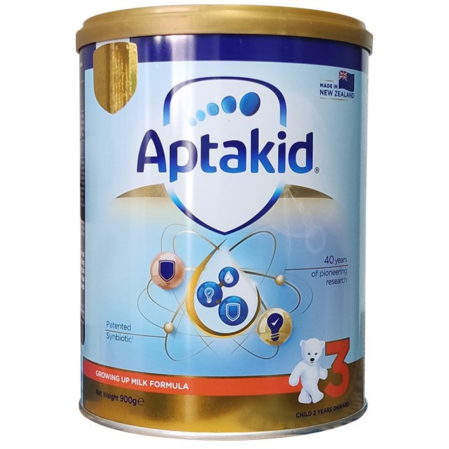 Sữa Aptakid số 3 lon 900g New Zealand cho trẻ từ 2 tuổi