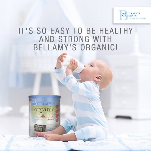 Sữa Bellamy's Organic 8 HMOs số 4 lon 800g cho trẻ trên 3 tuổi