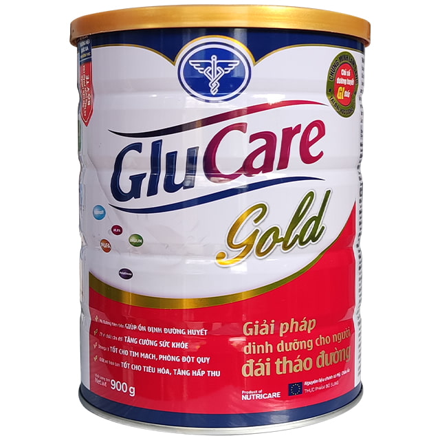 Sữa bột GluCare Gold cho người tiểu đường lon 900g