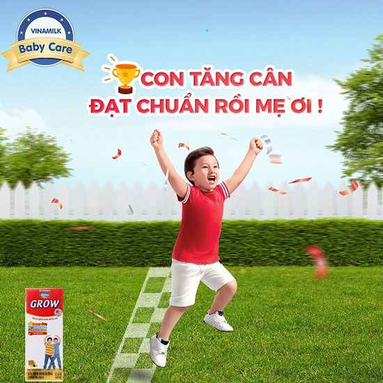 Sữa bột pha sẵn Dielac Grow hộp 110ml cho trẻ từ 1 tuổi