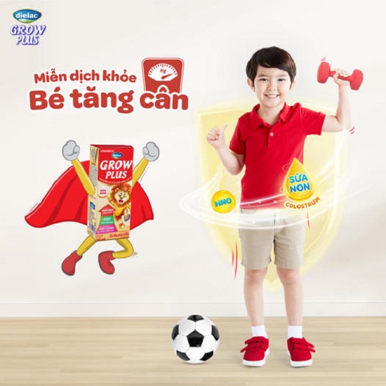 Sữa bột pha sẵn Dielac Grow Plus hộp 180ml