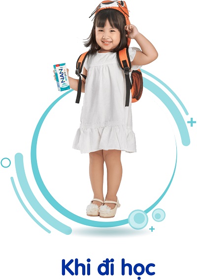 Sữa bột pha sẵn Nan Grow hộp 180ml