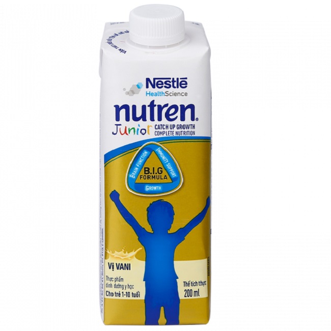 Sữa bột pha sẵn Nutren Junior hộp 200ml